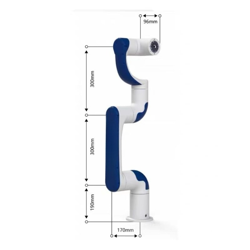 Small industrial-grade 6-axis  - Robotic Arm 6 Axis Desktop ulasan dan harga