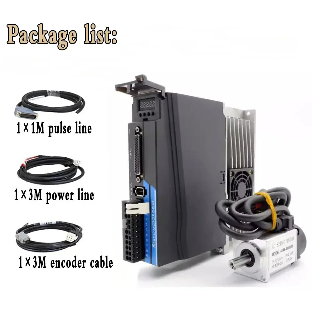 AC Servo Motor Driver Kit 400W - Servo Motor 750W Ac Driver ulasan dan harga