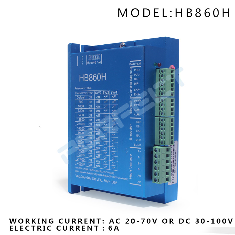 HBS860H Hydrid Servo Motor Dri - Stepper Motor Nema 34 Closed Loop ulasan dan harga