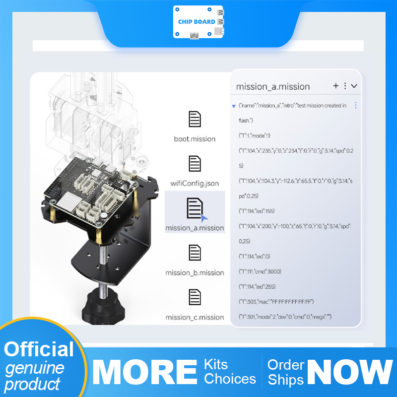 Waveshare 5 + 1 DOF High-Torqu - Robot Arm 5 Dof Servo ulasan dan harga