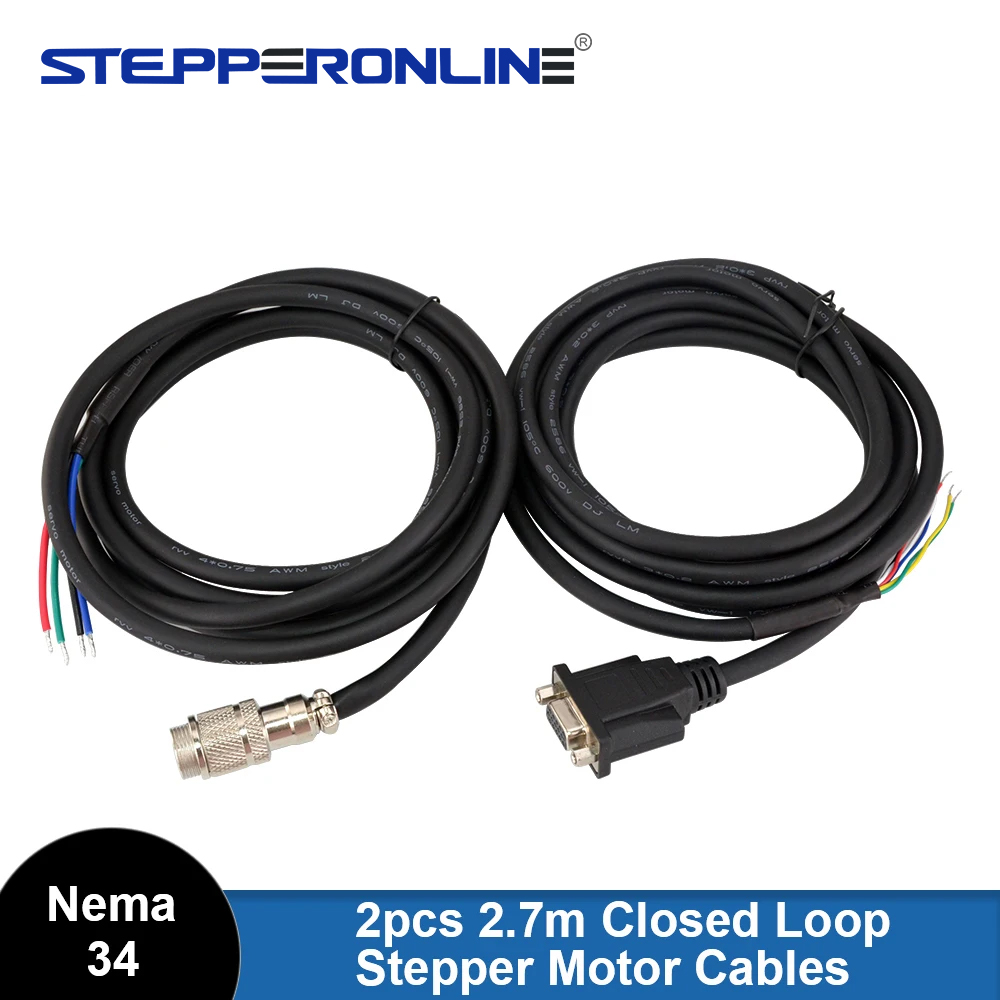 2.7m AWG18 Nema 34 Closed Loop - Stepper Motor Nema 34 Closed Loop ulasan dan harga