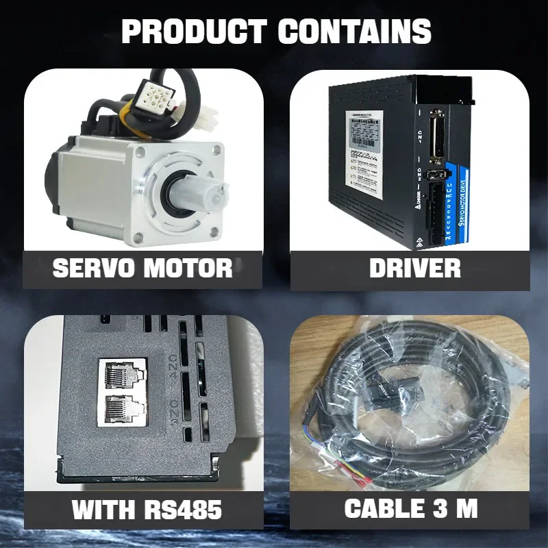 17bit Incremental Encoder AC22 - Servo Motor 750W Ac Driver ulasan dan harga